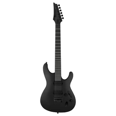 Used Ibanez S721RB S Iron Label Electric Guitar - Black Flat image 2