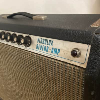 Fender Vibrolux Reverb Amp 1970 - Black image 8