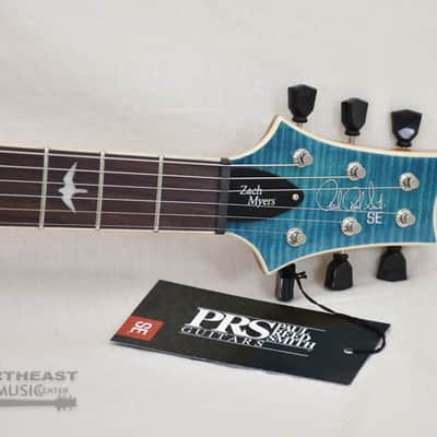 PRS SE Zach Myers Signature Myers Blue (s/n:4417) image 6