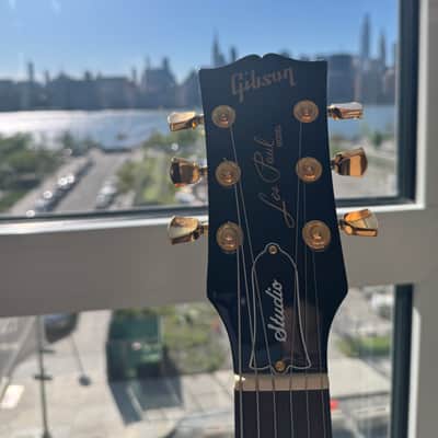 Gibson Les Paul Studio 2019 - 2024 Ebony with Gold Hardware image 4