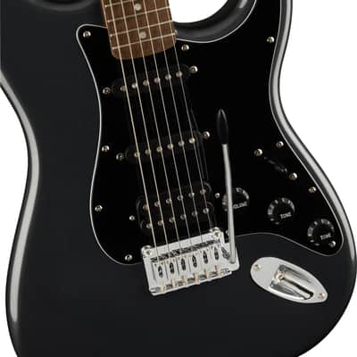 Fender Affinity Series Stratocaster HSS Pack - Charcoal Frost Metallic image 6