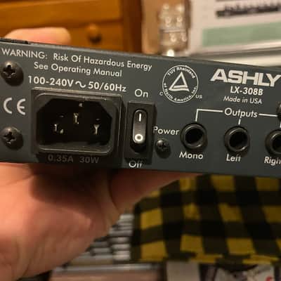 Ashly LX-308B Rackmount 8-Channel Stereo Line Mixer 2010s - Black image 5