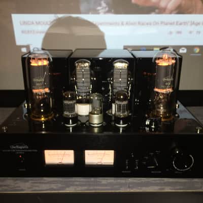 Line Magnetic 508IA Single Ended Triode Vacuum Tube 2018 Black, Class A , SET Integrated image 2