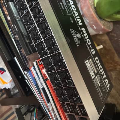 Behringer Ultragain Pro-8 Digital ADA8000 8-Channel Mic Preamp with A/D Converter 2000s - Black / Silver image 2