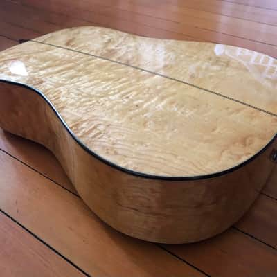 1970's B.C. Rich B30 Acoustic Guitar Dreadnought Made in USA Road Runner RRDWA Deluxe Wood Dreadnought Acoustic Case image 14