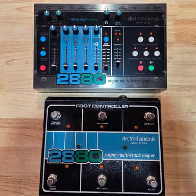 Electro-Harmonix EHX 2880 Super multi-track looper + footswich image 1