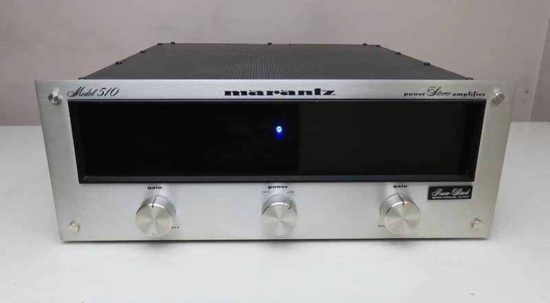 MARANTZ 510 STEREO POWER AMPLIFIER ( AMP ) FULL SERVICED RECAPPED LEDS+UPGRADES image 1