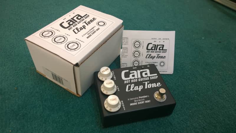 Cara Clap Tone Fender Clapton Mid-Boost Preamp Pedal image 1