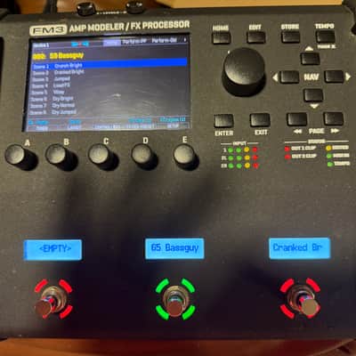 Fractal Audio FM3 Amp Modeler / FX Processor 2020 - 2022 Black image 2