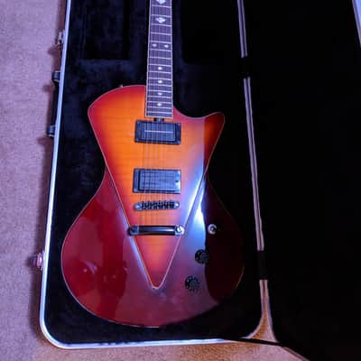 Ernie Ball Music Man Armada  China Copy  Sunburst / Black image 1