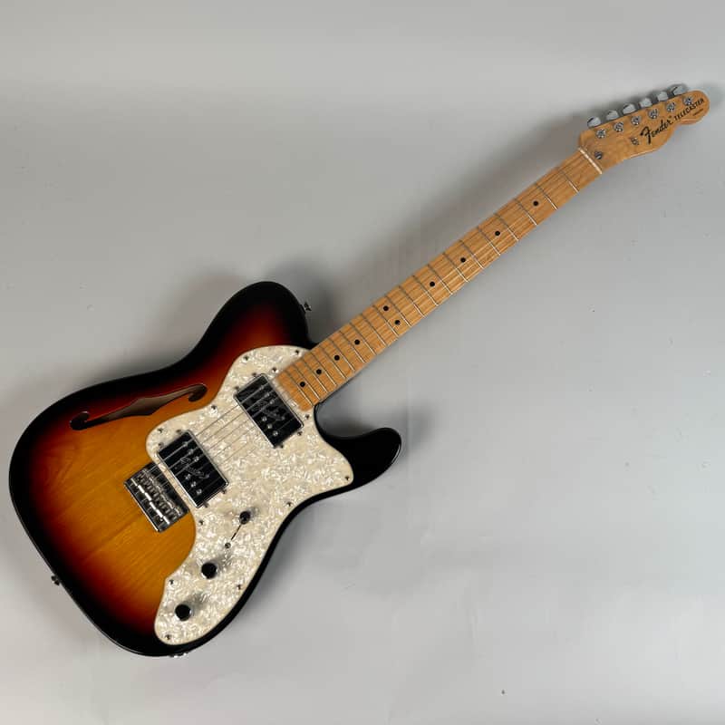2002 Fender '72 Telecaster Thinline Sunburst MIM