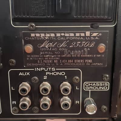 Marantz 2330B 1970 Silver image 5