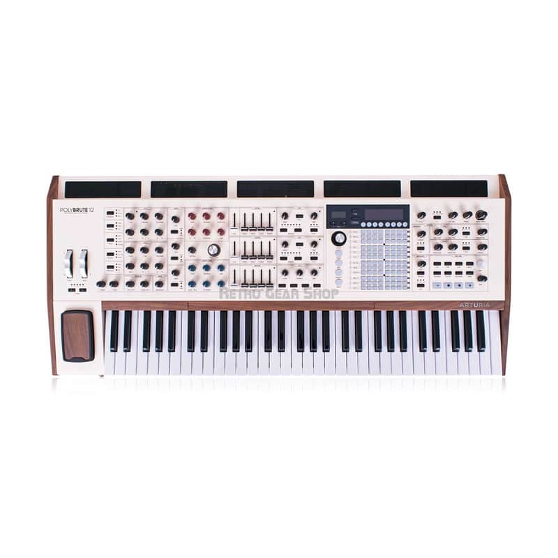 Arturia PolyBrute 12 12-Voice Polyphonic Analog Synthesizer Mint Open-Box + upgrade patch set image 1