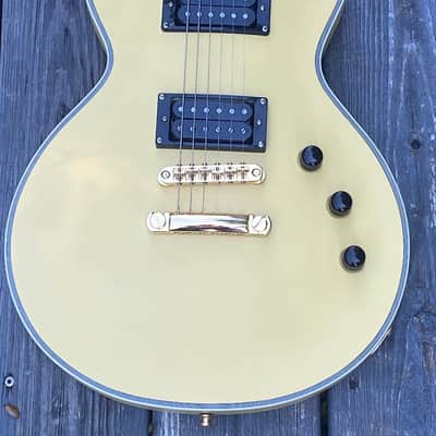 ESP LTD EC-1000T CTM – Vintage Gold Satin (2023) | Hardshell Case Included | FREE SHIPPING image 2