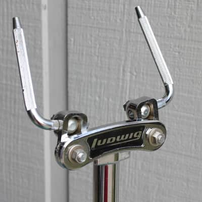 Ludwig 70's Vintage Hercules Double Tom Tom Floor Stand....... Nice ! image 2
