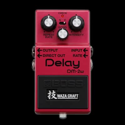 Boss DM-2W Waza Craft Analog Delay Guitar Effect Pedal image 1