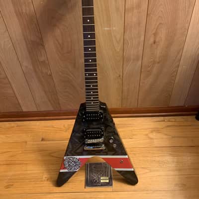 1984 Greco Japan GTV-60 TUSK Flying V Purple Burst | Reverb