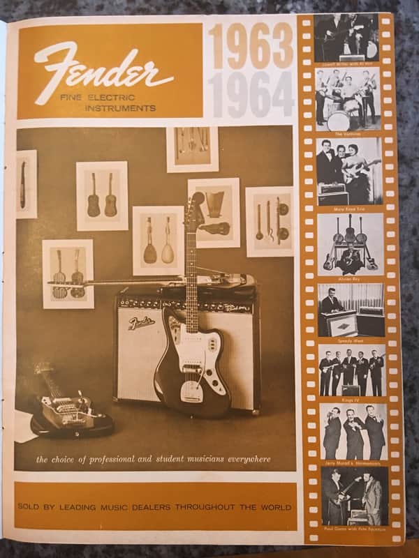 Fender 1963/64 catalog Catalog 1963/64 image 1
