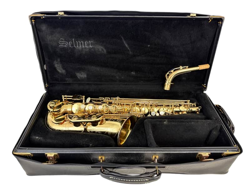 Selmer Super Action 80 Series II Alto Saxophone FRESH SETUP image 1