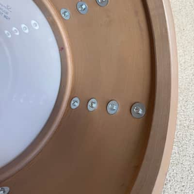 Slingerland Vintage 12” x 8” Chrome Tom Drum - Brass Hoops 60s - Chrome image 16