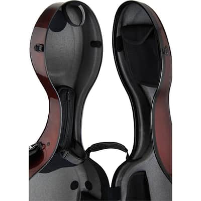 Artino CC-640 Muse Series Carbon Fiber Cello Case Regular 4/4 Size Cabernet Bild 5