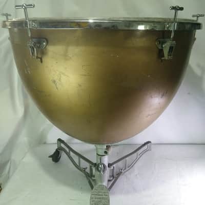 *Ludwig 29"Timpani Drum Fiberglass Bowl Vintage 60s Chicago Pat Pend Pedal USA* image 4