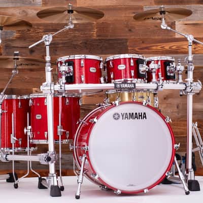 YAMAHA PHOENIX PHX 6 PIECE DRUM KIT, TEXTURED RED GARNET image 6