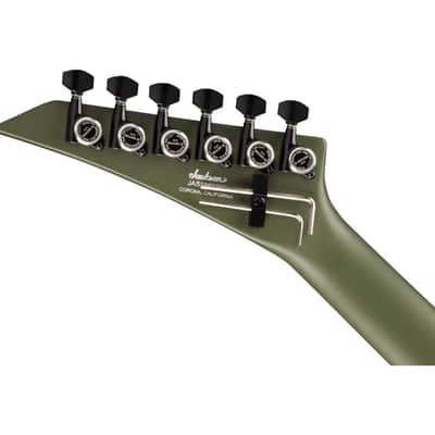 Used Jackson American Series Soloist SL2MG Electric Guitar - Matte Army Drab image 5