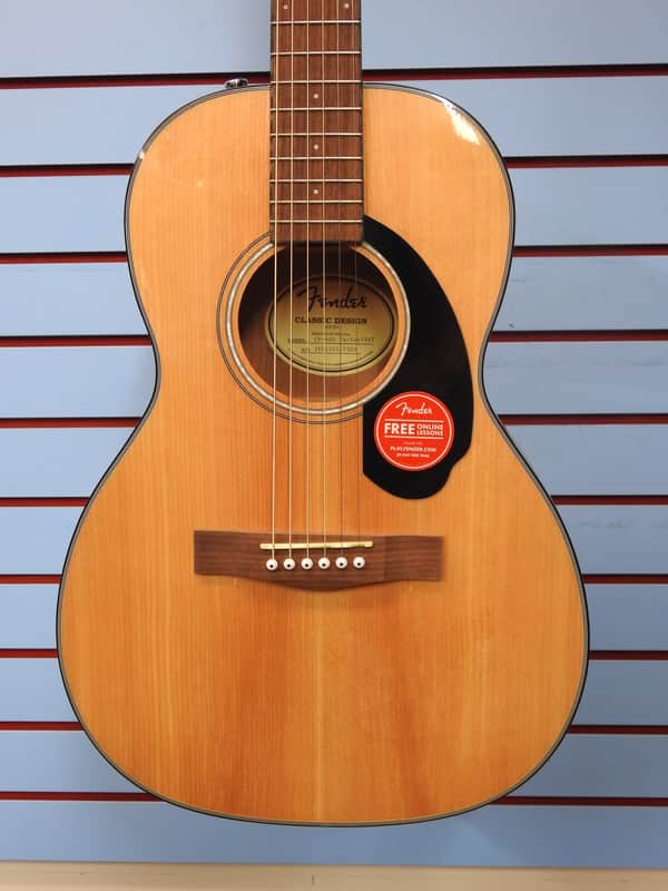 Fender CP-60S Parlor size Natural image 1