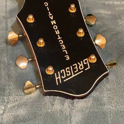 Vintage Gretsch for restoration / repair / luthier ELECTROMATIC 1953. or 1954 - Sunburst (worn) But original image 11