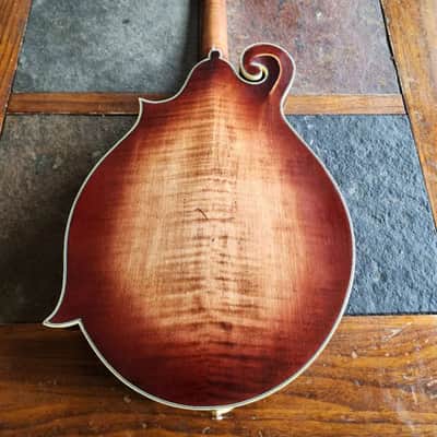 Morgan Monroe Rocky Top MDM-1 F-style mandolin w/hsc + extras - natural/relic image 5