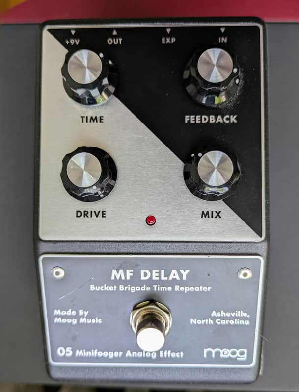 Moog Minifooger MF Delay v2 2010s - Black image 1