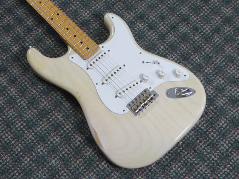 2017 Fender Custom Shop Eric Clapton Journeyman Relic Stratocaster Aged White Blonde! w/OHSC&COA