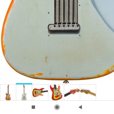 FenderStratocaster Mex Custom Rocky George Harrison image 23