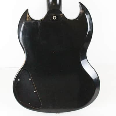 2001 Gibson SG TONY IOMMI Ebony Black in Original Case ~Killer Doom METAL RELIC~ Crosses Black Sabbath Very RARE image 11