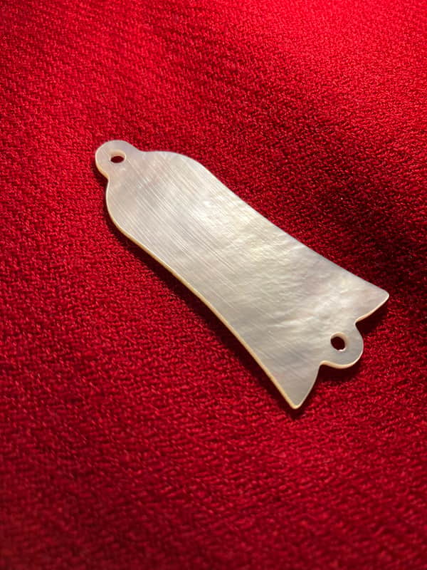 Gibson Truss Rod Cover - Pearl 70-80’s - Solid Mother of Pearl image 1
