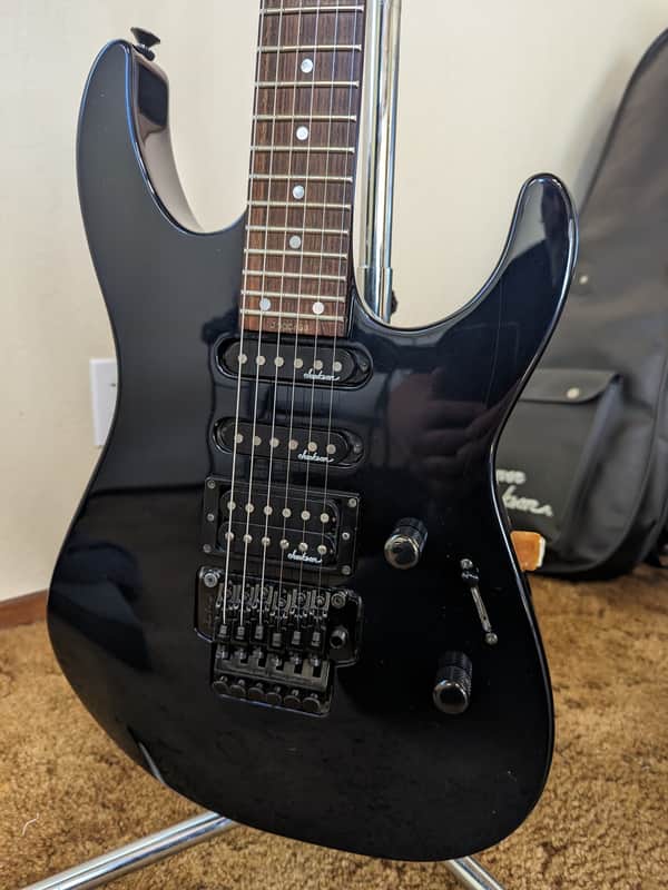 1993 Jackson Soloist Standard Professional Deep Blue, Neck Thru, MIJ, New Gator Gig Bag image 1