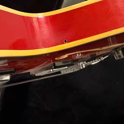 Epiphone EA-250 with Trapeze Tailpiece 1972 - 1974 - Cherry image 8