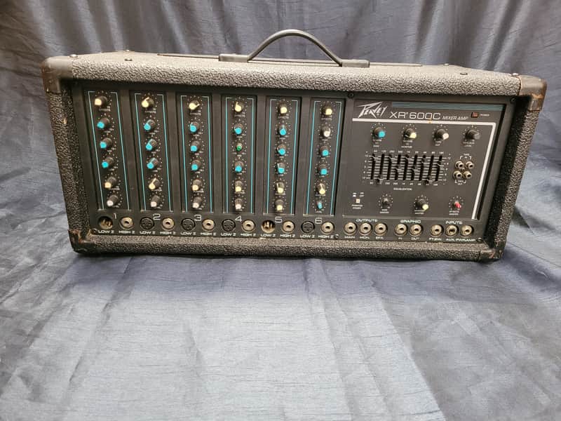 Peavey XR600C 6-Channel Mixer Amp Series 400BH 1994 image 1