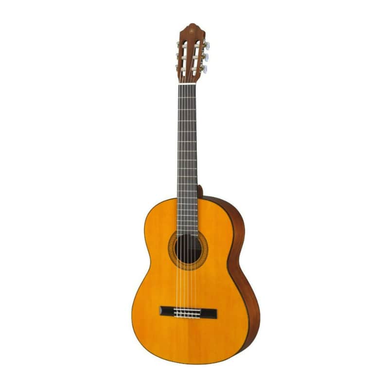 Yamaha CG102 6 String Right Handed Gloss Classical Guitar with Spruce Top image 1