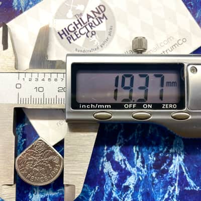 **Special Offer 20% Discount** Two (2) “Brian May Inspired “ Queen Elizabeth Sixpence Coin Guitar Picks. image 4