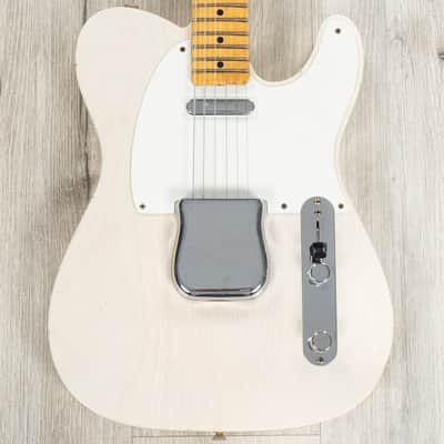 Fender Custom Shop 1959 Telecaster Journeyman Relic Guitar, Maple Fingerboard, Aged White Blonde image 6