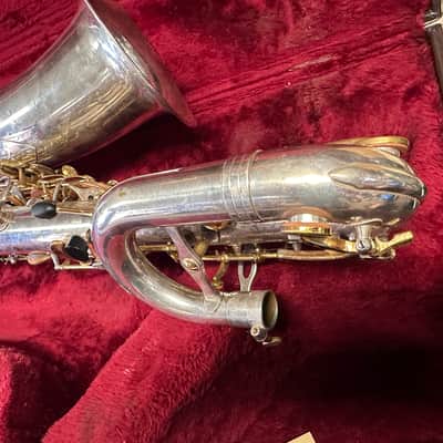 Jupiter JBS-893 Baritone Sax 2001 - Silver plated image 10