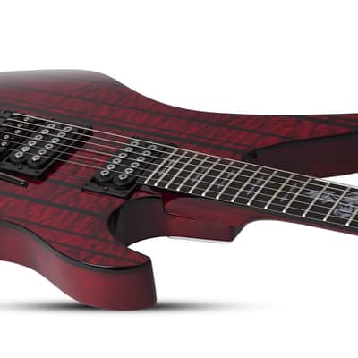 Schecter Synyster Standard Plus Transparent Deep Red image 4