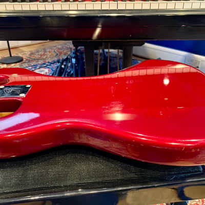 Fender Precision Bass 1966 Candy Apple Red image 8