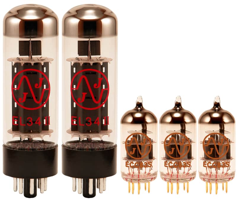 Marshall 800 2204 Gold Pin Option JJ Retube(TM) Kit with EL34 II's image 1