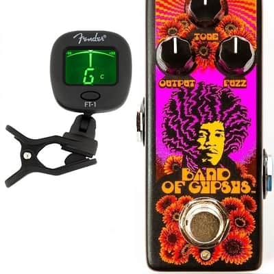 Dunlop JHMS4 Authentic Hendrix '68 Shrine Series Band of Gypsys Fuzz - w/Free Fender Tuner image 1