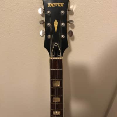 Univox Coily U1825 Hollow Body Guitar MIJ Made In Japan Vintage Redburst image 3