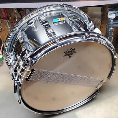 Ludwig Coliseum 8”x14” Snare Drum 1970’s - Chrome Over Maple image 11