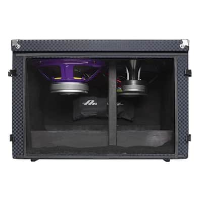 Ampeg PF-210HE Portaflex 450-Watt 2x10" Fliptop Bass Speaker Cabinet - Black image 6